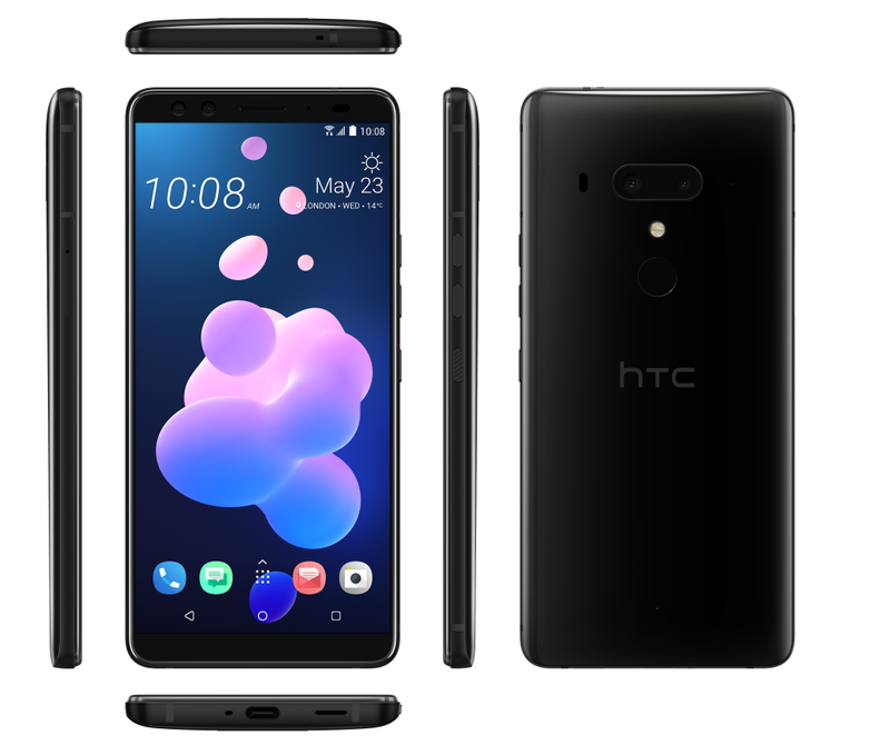 In the U.S., the U12+ will be available in translucent blue (shown above), or black. Abroad, there will be a dark red version too.